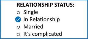 För- och nackdelar med att göra ditt förhållande officiellt på nätet